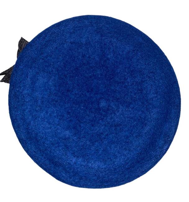 ROYAL BLUE WOOL BERET - LEATHER BRIM - ARMY (MAPN) - AIR FORCE - LECTER TACTICAL