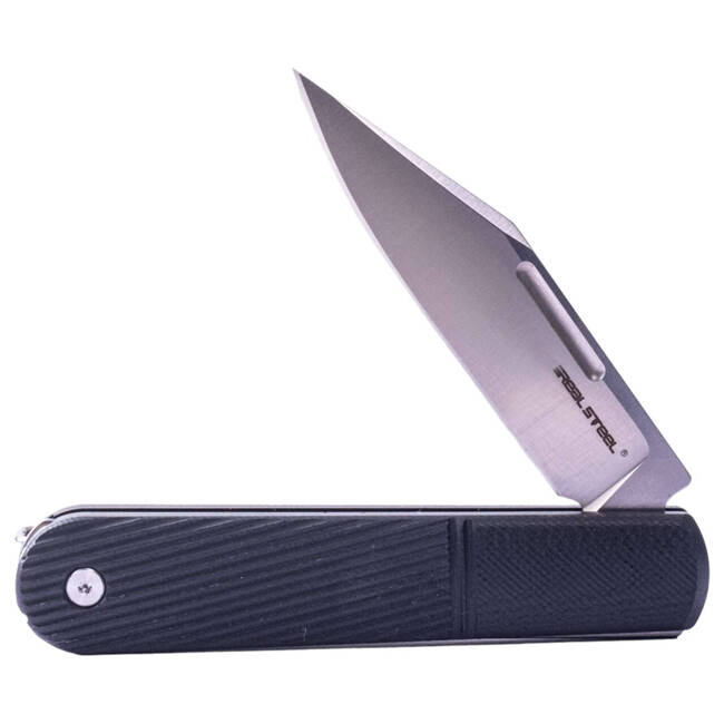 "Real Barlow RB5 Clippoint G10 Black" POCKET KNIFE - Real Steel