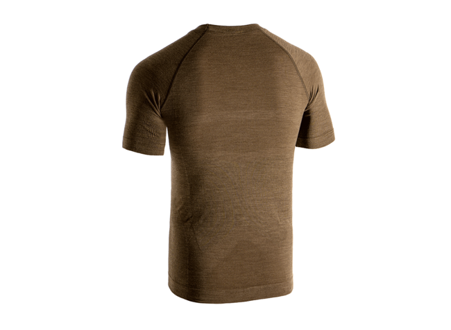 SEAMLESS MERINO SHIRT - STONEGREY OLIVE