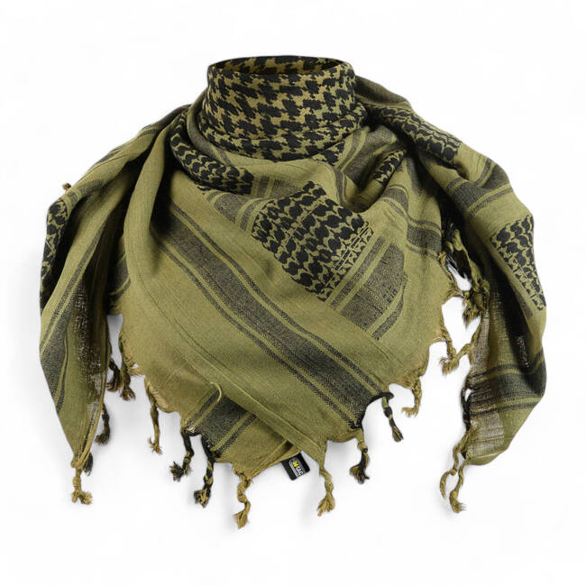 SHEMAGH SCARF - DENSE - OLIVE/BLACK - M-TAC