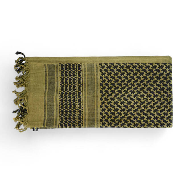 SHEMAGH SCARF - DENSE - OLIVE/BLACK - M-TAC