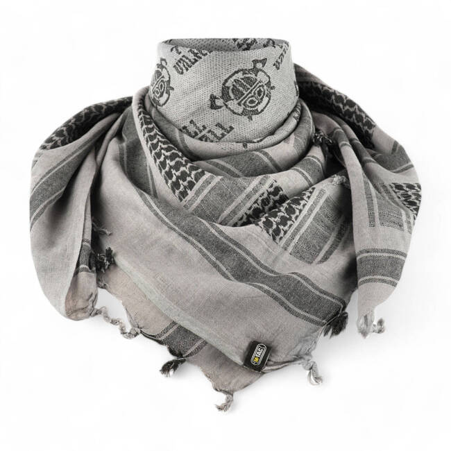 SHEMAGH SCARF - TIL VALHALL - GREY/BLACK - M-TAC