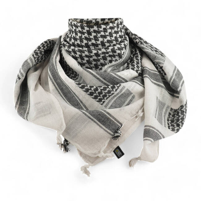 SHEMAGH SCARF - WHITE/BLACK - M-TAC