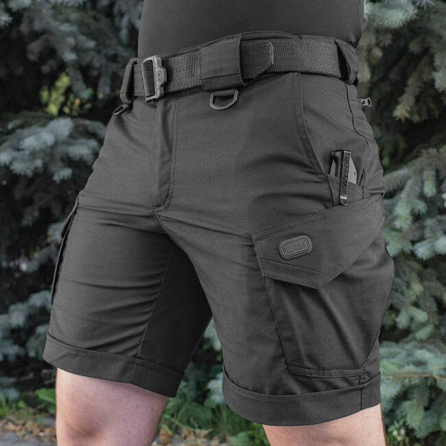 SHORT PANTS AGGRESSOR SHORT - BLACK - M-TAC