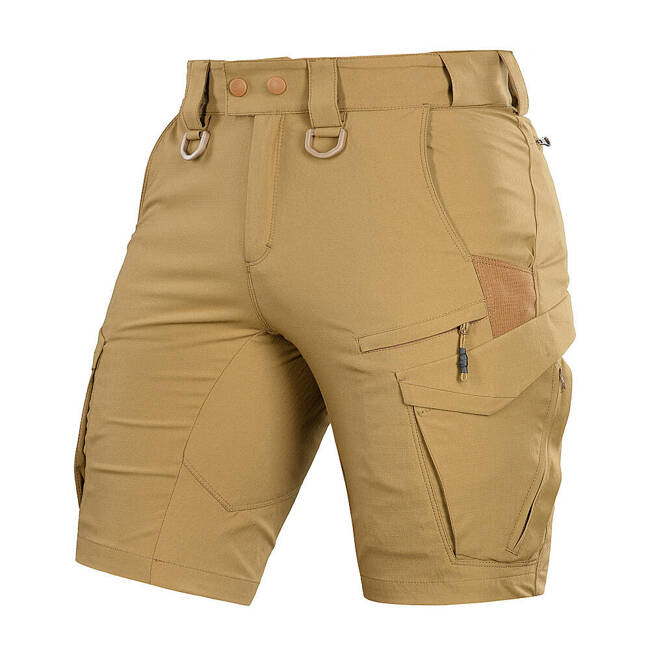 SHORT PANTS AGGRESSOR SUMMER FLEX - COYOTE BROWN - M-TAC