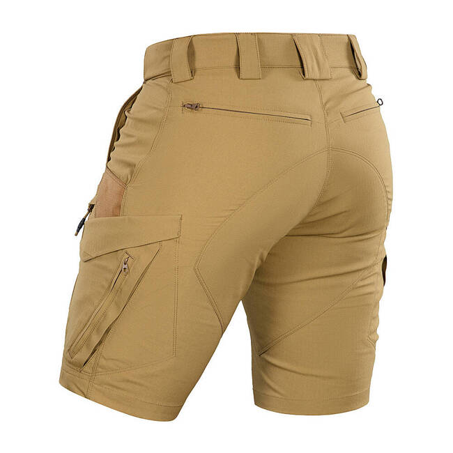 SHORT PANTS AGGRESSOR SUMMER FLEX - COYOTE BROWN - M-TAC