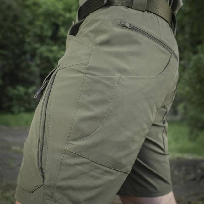 SHORT PANTS RUBICON FLEX - ARMY OLIVE - M-TAC