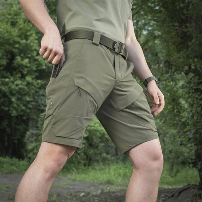 SHORT PANTS RUBICON FLEX - ARMY OLIVE - M-TAC