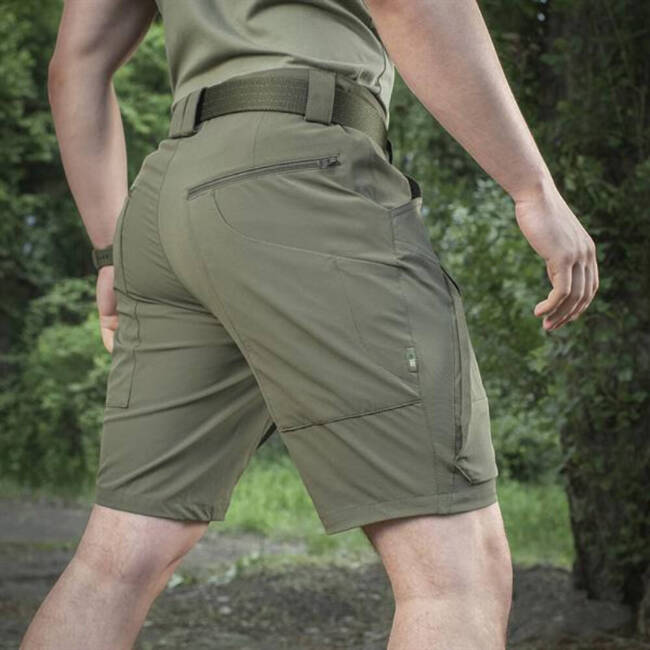 SHORT PANTS RUBICON FLEX - ARMY OLIVE - M-TAC