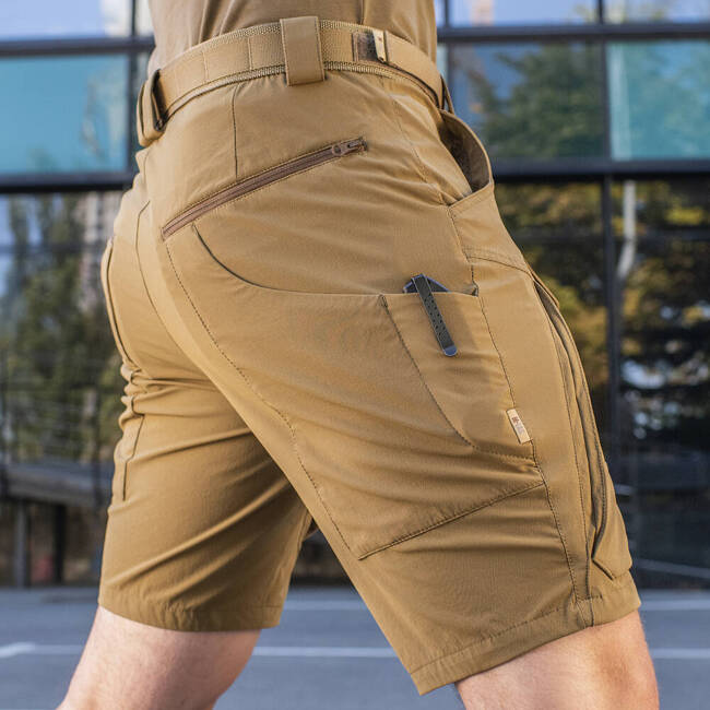 SHORT PANTS RUBICON FLEX - COYOTE BROWN - M-TAC