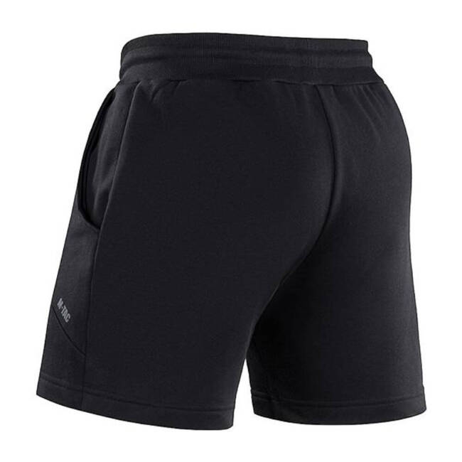 SHORT PANTS SPORT FIT COTTON - BLACK - M-TAC