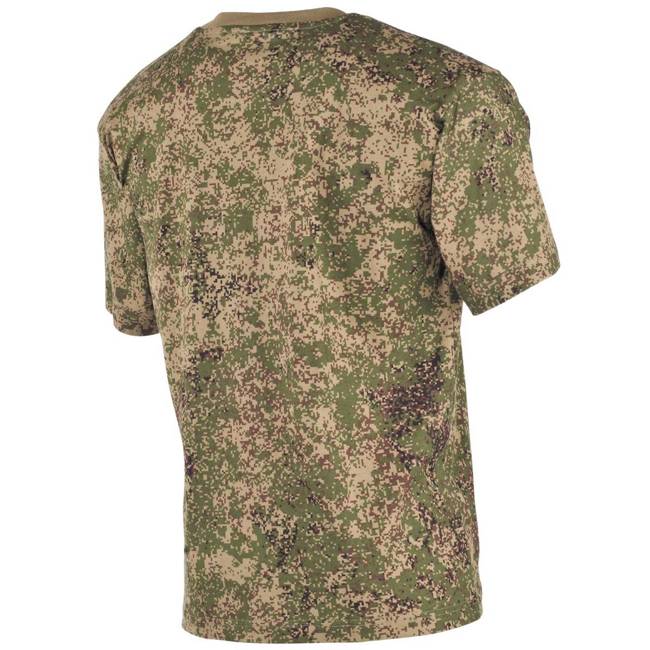 SHORT SLEEVE T-SHIRT - AMERICAN ARMY STYLE - MFH® - RUSSIAN DIGITAL CAMOUFLAGE