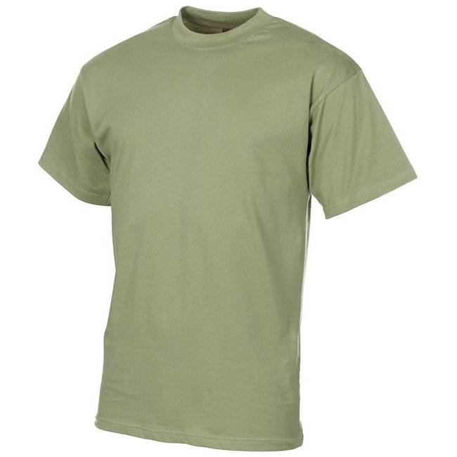 SHORT SLEEVED SHIRT - OD GREEN - CZECH MILITARY SURPLUS - NEW