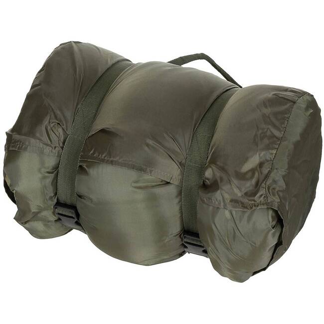 SLEEPING BAG FOR PILOT WITH 2 LAYERS - GREEN OD - MFH