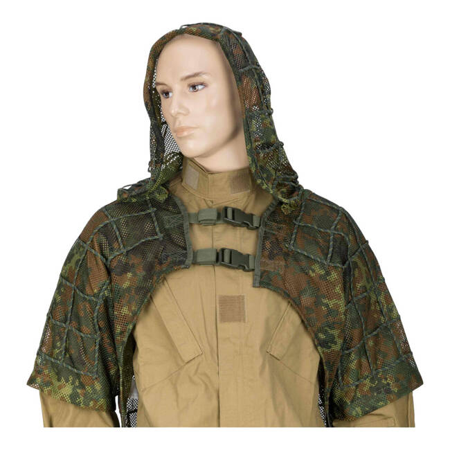 SNIPER'S CAPE, FLECTAR GHILLIE - MIL-TEC