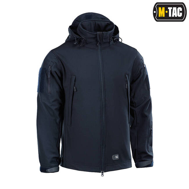 SOFTSHELL JACKET, DARK NAVY BLUE - M-TAC