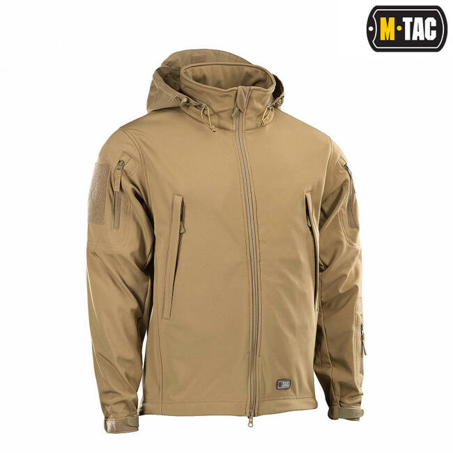 SOFTSHELL JACKET, TAN - M-TAC