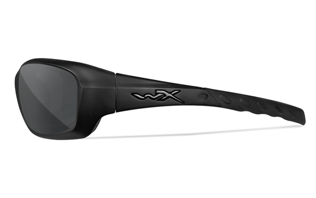 SUNGLASSES - WX GRAVITY - POLARIZED GREY LENSES, MATTE BLACK FRAME - Wileyx®