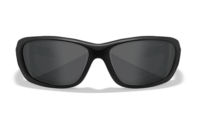 SUNGLASSES - WX GRAVITY - POLARIZED GREY LENSES, MATTE BLACK FRAME - Wileyx®