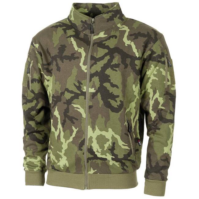 SWEATJACKET - "TACTICAL" - MFH - CZ Camo M95