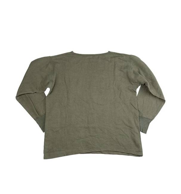 SWEATSHIRT - OD - GREEK MILITARY SURPLUS - USED