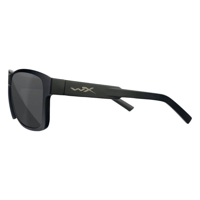 Sunglasses - WX TREK - CAPTIVATE™ Polarized Grey/Matte Black Lens