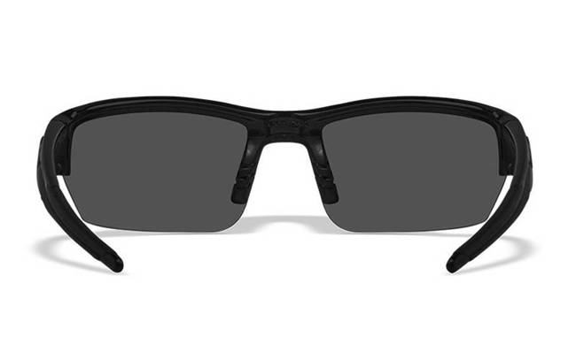 Sunglasses - Wileyx - WX SAINT Grey/Clear Matte Black Frame