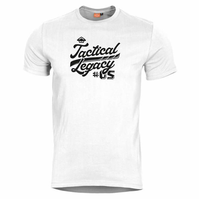 T-SHIRT - AGERON TACTICAL LEGACY - Pentagon® - WHITE