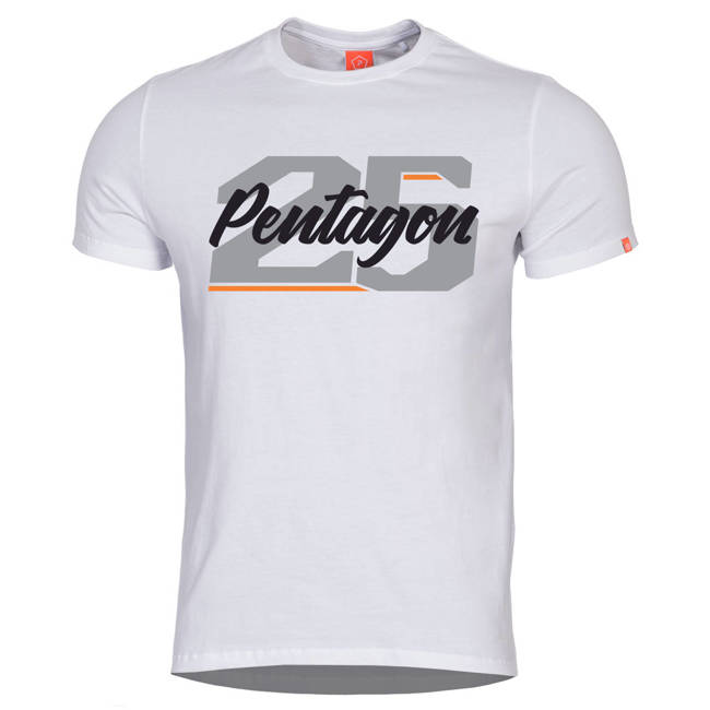 T-SHIRT - AGERON "TWENTY FIVE" - Pentagon® - WHITE