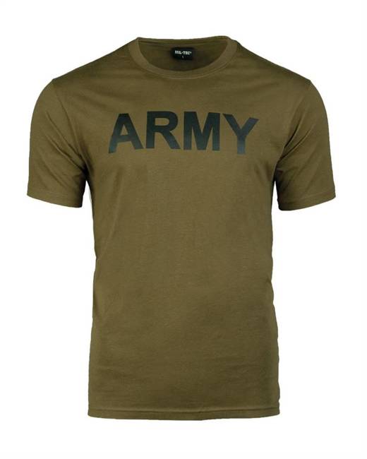 T-SHIRT "ARMY" - MIL-TEC® - OD