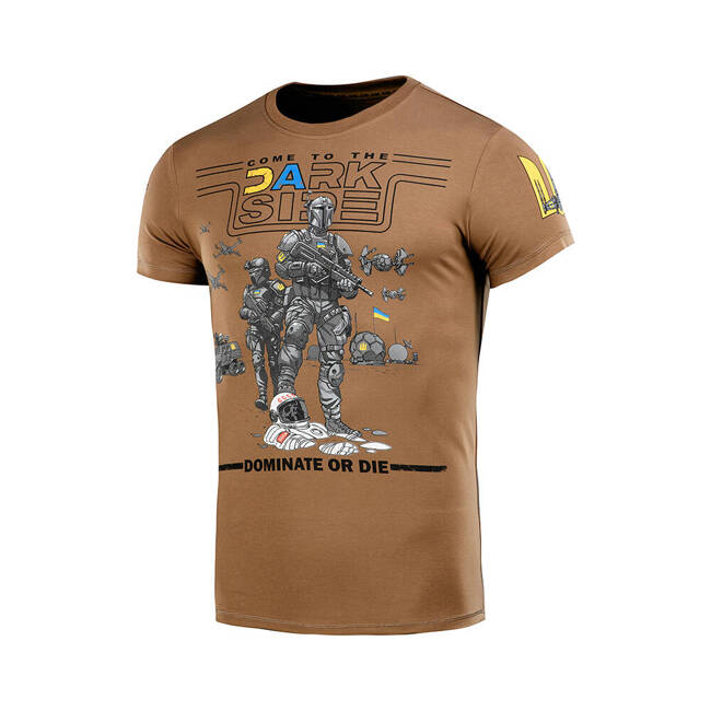 T-SHIRT DARK SIDE - COYOTE BROWN - M-TAC