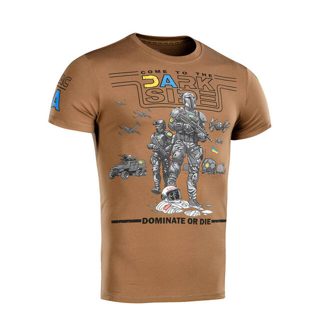 T-SHIRT DARK SIDE - COYOTE BROWN - M-TAC