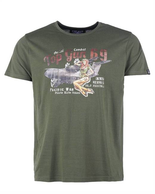 T-SHIRT - "PIN-UP" - Mil-Tec® - OD