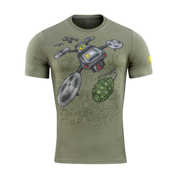 T-SHIRT QUADCOPTER - LIGHT OLIVE - M-TAC