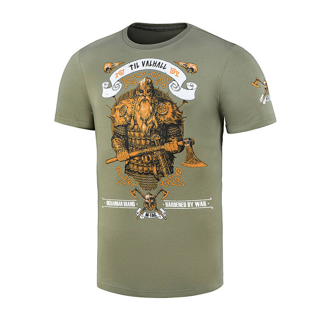 T-SHIRT VIKING - LIGHT OLIVE - M-TAC