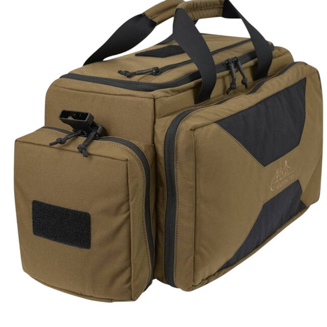 TACTICAL BAG FOR SHOOTING RANGE OR EDC - MISSION - CORDURA - COYOTE/BLACK - HELIKON-TEX