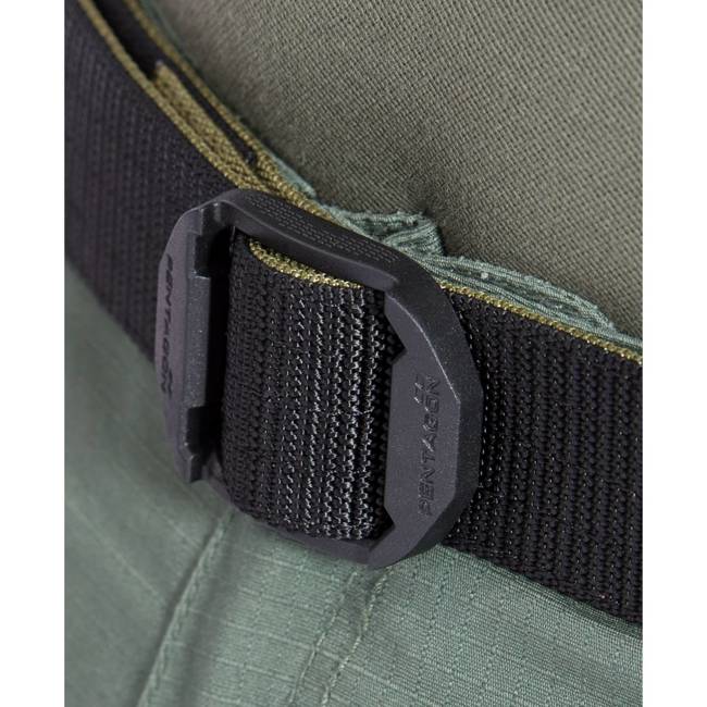 TACTICAL BELT - 38 mm - "KOMVOS DOUBLE" - Pentagon® - WOLF GREY