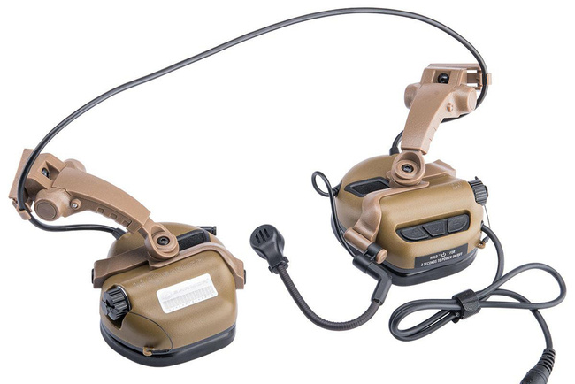 TACTICAL COMMUNICATIONS HEADSET - M32X Mark 3 - EARMOR® - COYOTE