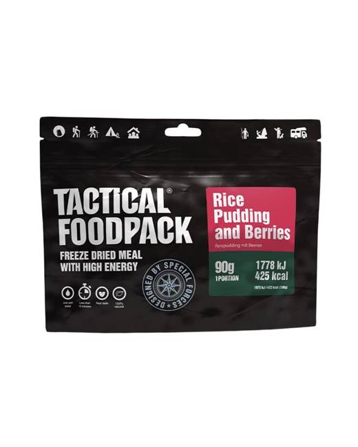 TACTICAL FOODPACK® RICE PUDDING AND BERRIES