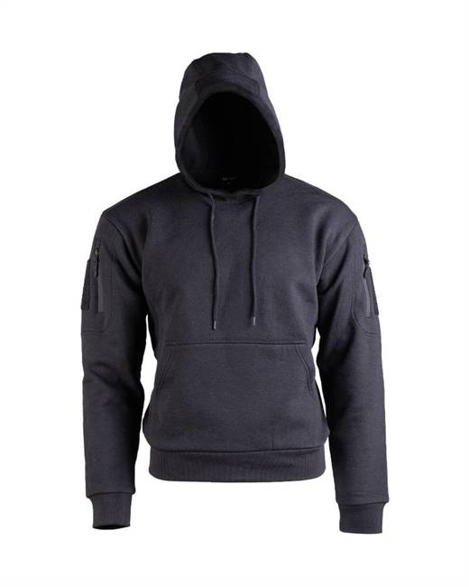 TACTICAL HOODIE - MIL-TEC® - BLACK