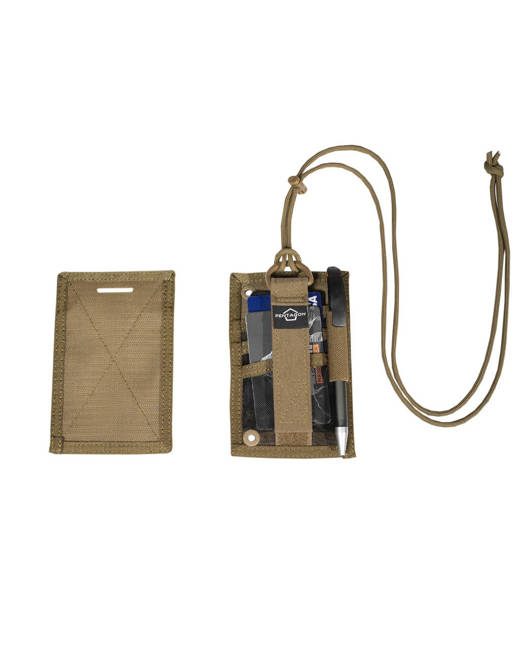 TACTICAL ID CARD HOLDER POUCH - Pentagon - COYOTE