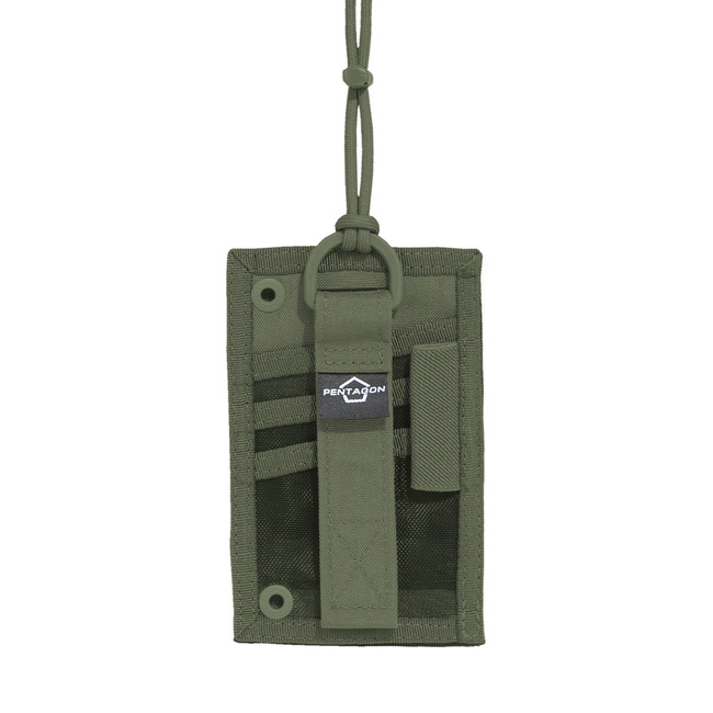 TACTICAL ID CARD HOLDER POUCH - Pentagon® - OLIVE GREEN