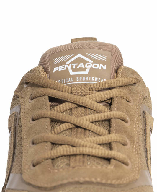 TACTICAL SUEDE SHOES - SCORPION V2 - PENTAGON® - COYOTE -  HEIGHT 4" 