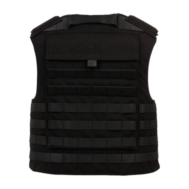 TACTICAL VEST FOR BALLISTIC PROTECTION WITH “MOLLE” SYSTEM - TACTICAL II - FR/BK/SH - ANORAK - BLACK