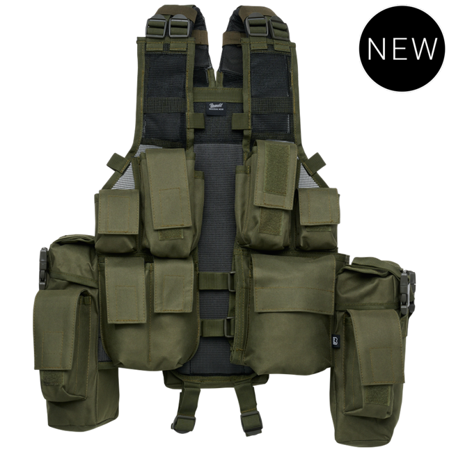 TACTICAL VEST - OLIVE - BRANDIT