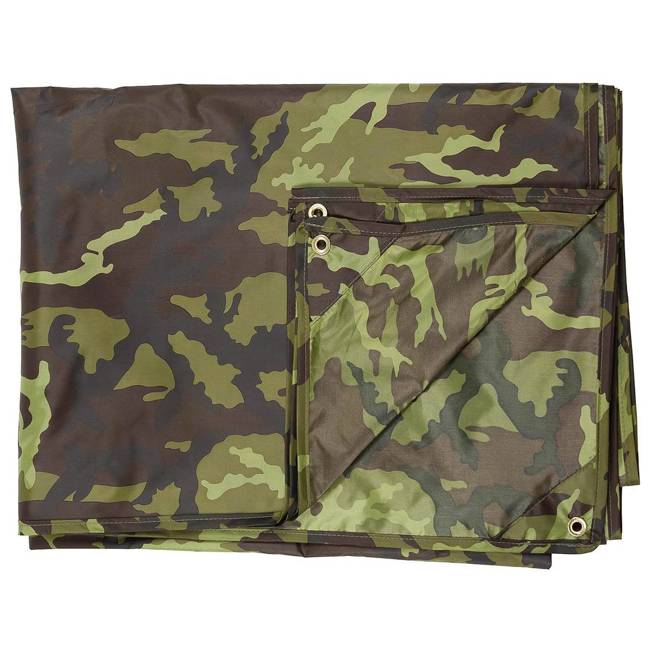 TARPAULIN - "TARP"  - 500 x 600 CM - M95 CZ Camo