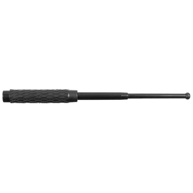 TELESCOPIC METAL BATON - 16.5 CM - 41 CM - BLACK - WITH NYLON ETUI - MFH®