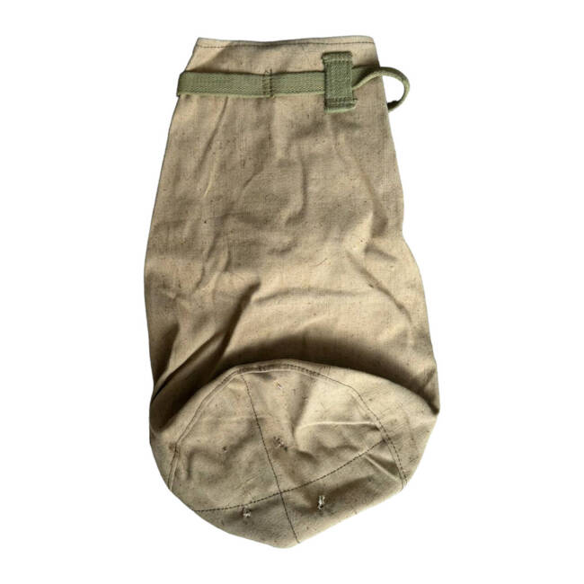 TEXTILE PROTECTION BAG/COVER - KHAKI - MILITARY SURPLUS ROMANIAN ARMY - USED