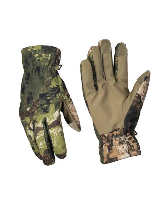 THINSULATE SOFTSHELL GLOVES, PHANTOMLEAF WASP I Z3A - MIL-TEC