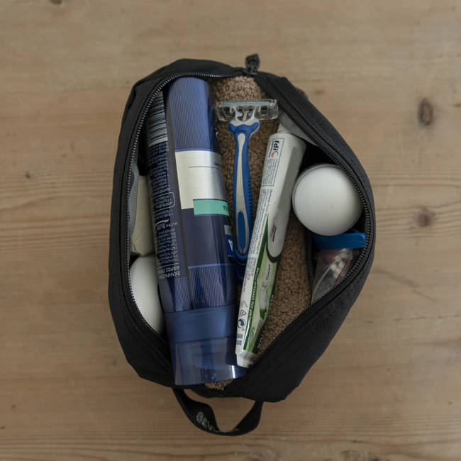 TOILETRY BAG - "RAW TRAVEL KIT" - Pentagon® - BLACK